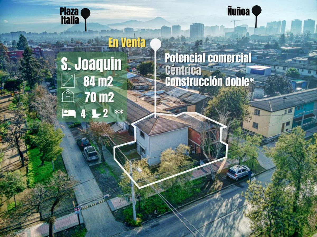 Venta en San Joaquín 4D / 2B