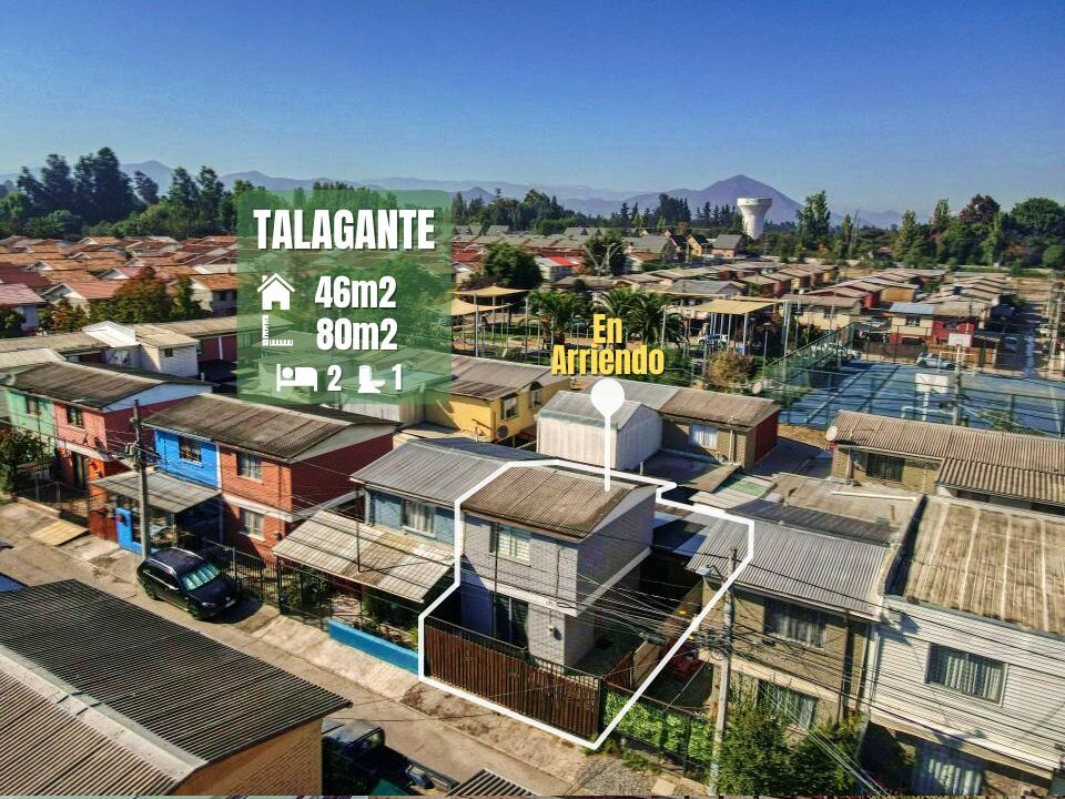 Arriendo en Talagante 2D / 1B